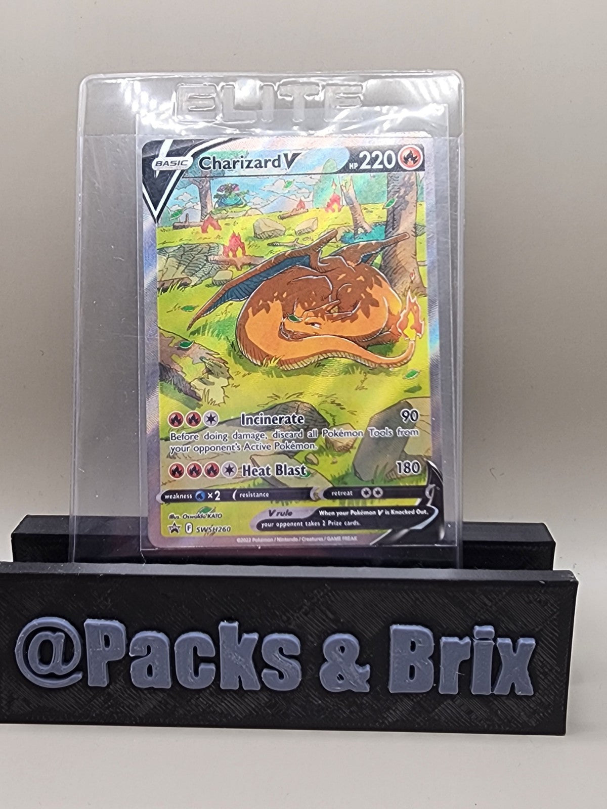 Charizard V SWSH260 NM