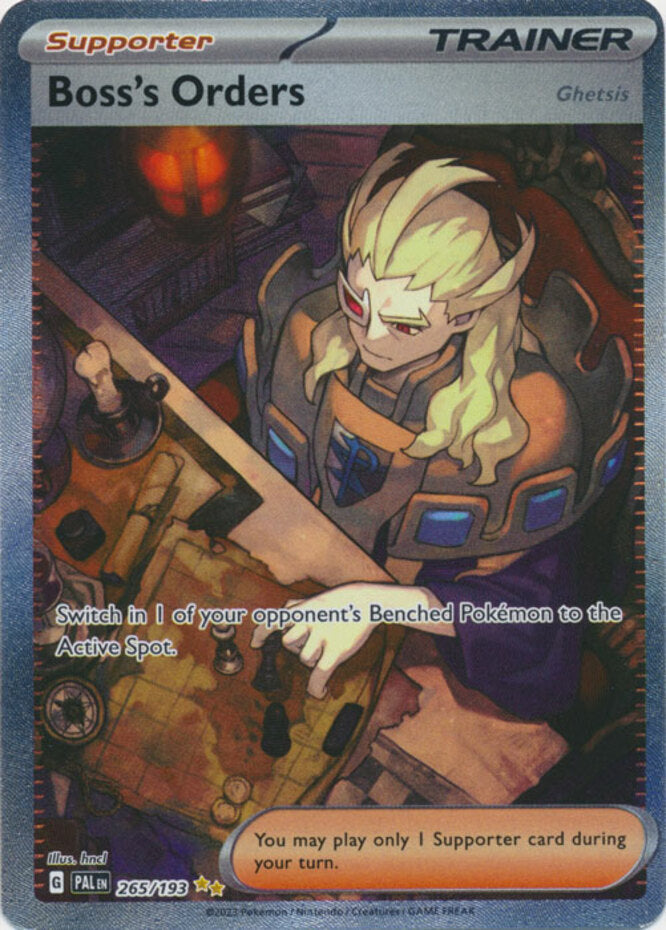 Boss's Orders 265/193 Paldea Evolved Holo