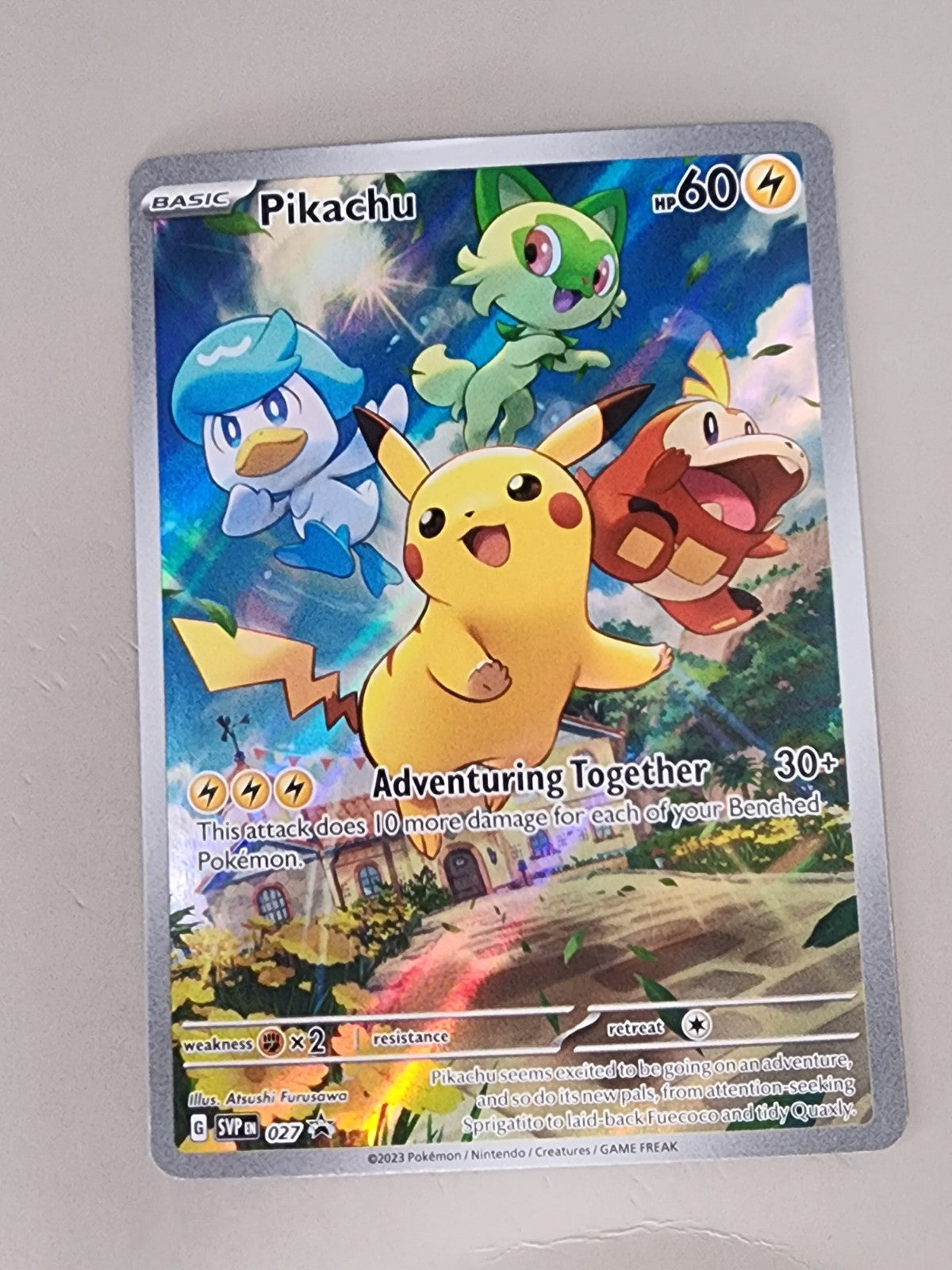 Pikachu 027 Promo NM