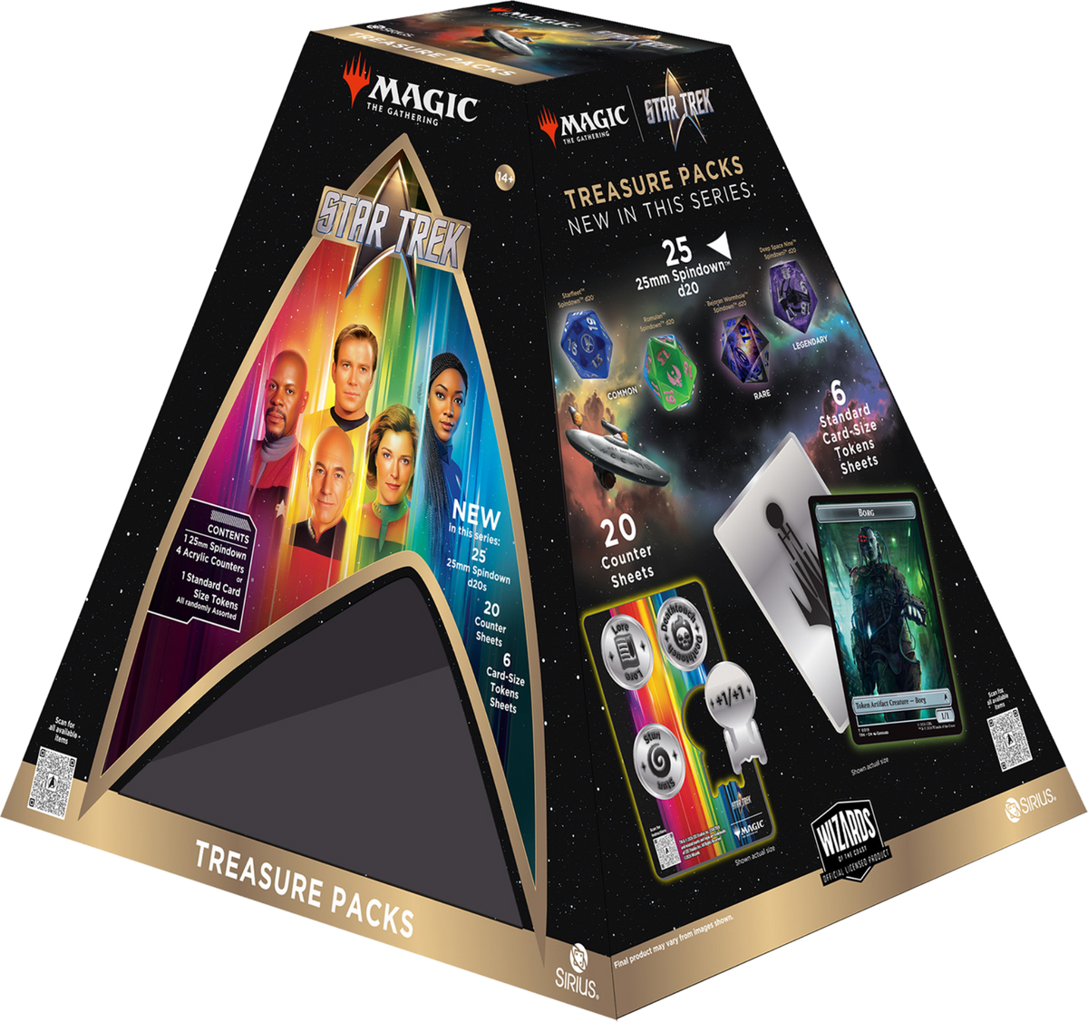 Sirius Dice MTG Star Trek Treasure Packs