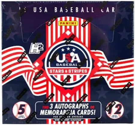 25 Panini USA Stars & Stripes H2 Baseball