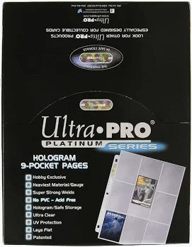 Ultra Pro Platinum Series Hologram Pages, 9-Pocket
