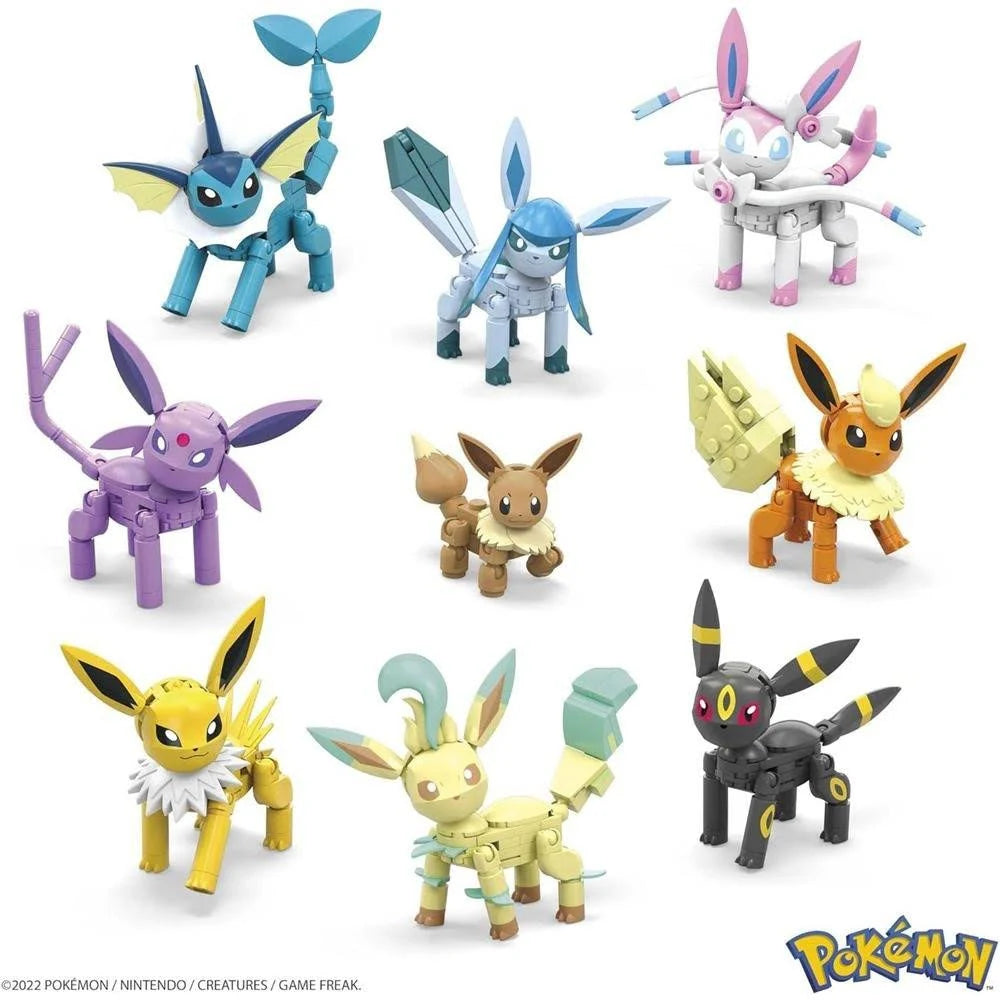 MEGA Pokémon "Every Eevee Evolution!" Building Toys Set.