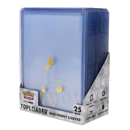Pikachu Toploader and sleeves